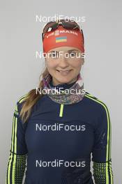 30.11.2015, Oestersund, Sweden, (SWE): Yuliya Zhuravok (UKR) - IBU world cup biathlon, photoshooting, Oestersund (SWE) . www.nordicfocus.com. © Manzoni/NordicFocus. Every downloaded picture is fee-liable.