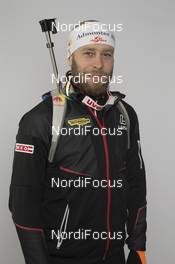 28.11.2015, Oestersund, Sweden, (SWE): Daniel Mesotitsch (AUT) - IBU world cup biathlon, photoshooting, Oestersund (SWE) . www.nordicfocus.com. © Manzoni/NordicFocus. Every downloaded picture is fee-liable.