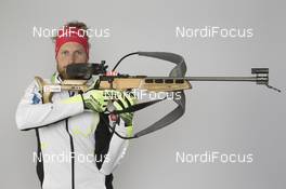 27.11.2015, Oestersund, Sweden, (SWE): Klemen Bauer (SLO) - IBU world cup biathlon, photoshooting, Oestersund (SWE) . www.nordicfocus.com. © Manzoni/NordicFocus. Every downloaded picture is fee-liable.