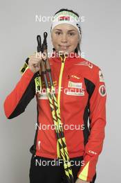 27.11.2015, Oestersund, Sweden, (SWE): Nadia Pisareva (BLR) - IBU world cup biathlon, photoshooting, Oestersund (SWE) . www.nordicfocus.com. © Manzoni/NordicFocus. Every downloaded picture is fee-liable.