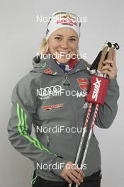 01.12.2015, Oestersund, Sweden, (SWE): Miriam Goessner (GER) - IBU world cup biathlon, photoshooting, Oestersund (SWE) . www.nordicfocus.com. © Manzoni/NordicFocus. Every downloaded picture is fee-liable.