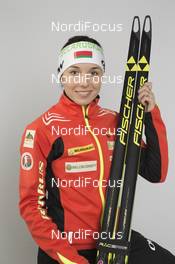 27.11.2015, Oestersund, Sweden, (SWE): Darya Yurkevich (BLR) - IBU world cup biathlon, photoshooting, Oestersund (SWE) . www.nordicfocus.com. © Manzoni/NordicFocus. Every downloaded picture is fee-liable.