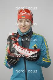 30.11.2015, Oestersund, Sweden, (SWE): Natalya Burdyga (URK) - IBU world cup biathlon, photoshooting, Oestersund (SWE) . www.nordicfocus.com. © Manzoni/NordicFocus. Every downloaded picture is fee-liable.