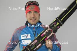 28.11.2015, Oestersund, Sweden, (SWE): Evgeniy Garanichev (RUS) - IBU world cup biathlon, photoshooting, Oestersund (SWE) . www.nordicfocus.com. © Manzoni/NordicFocus. Every downloaded picture is fee-liable.