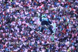 10.01.2015, Bad Mitterndorf, Austria (AUT): Peter Prevc (SLO), Elan - FIS world cup ski jumping, individual HS200, Bad Mitterndorf (AUT). www.nordicfocus.com. © Domanski/NordicFocus. Every downloaded picture is fee-liable.