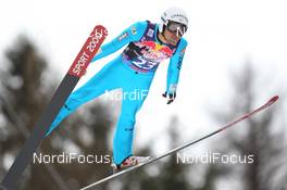09.01.2015, Bad Mitterndorf, Austria (AUT):  Vincent Descombes Sevoie (FRA), SPORT 2000 - FIS world cup ski jumping, individual HS200, training, qualification, Bad Mitterndorf (AUT). www.nordicfocus.com. © Domanski/NordicFocus. Every downloaded picture is fee-liable.
