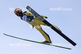 10.01.2015, Bad Mitterndorf, Austria (AUT): Noriaki Kasai (JPN), Fischer - FIS world cup ski jumping, individual HS200, Bad Mitterndorf (AUT). www.nordicfocus.com. © Domanski/NordicFocus. Every downloaded picture is fee-liable.