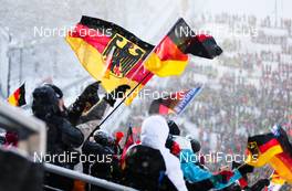 01.02.2015, Willingen, Germany (GER): german flags - FIS world cup ski jumping, individual HS145, Willingen (GER). www.nordicfocus.com. © Laiho/NordicFocus. Every downloaded picture is fee-liable.