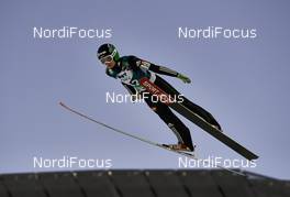 14.03.2015, Oslo, Norway (NOR): Matjaz Pungertar (SLO) - FIS world cup ski jumping, individual HS134, Oslo (NOR). www.nordicfocus.com. © Felgenhauer/NordicFocus. Every downloaded picture is fee-liable.