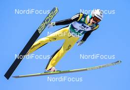15.03.2015, Oslo, Norway (NOR): Gregor Deschwanden (SUI), Fischer - FIS world cup ski jumping, individual HS134, Oslo (NOR). www.nordicfocus.com. © Laiho/NordicFocus. Every downloaded picture is fee-liable.
