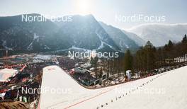 21.03.2015, Planica, Slovenia (SLO): crowded arena and parking space in Planica - FIS world cup ski jumping, team HS215, Planica (SLO). www.nordicfocus.com. © Felgenhauer/NordicFocus. Every downloaded picture is fee-liable.