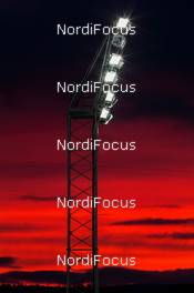 21.02.2015, Falun, Sweden (SWE): Sunset over Falun - FIS nordic world ski championships, ski jumping, individual HS100, Falun (SWE). www.nordicfocus.com. © NordicFocus. Every downloaded picture is fee-liable.