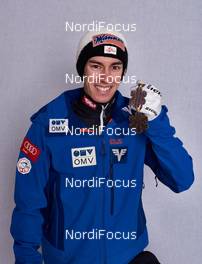 28.02.2015, Falun, Sweden (SWE): Stefan Kraft (AUT) - FIS nordic world ski championships, ski jumping, medals, Falun (SWE). www.nordicfocus.com. © NordicFocus. Every downloaded picture is fee-liable.