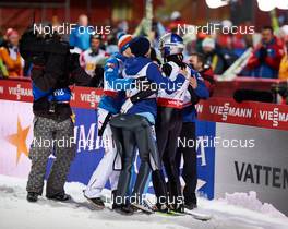 28.02.2015, Falun, Sweden (SWE): Gregor Schlierenzauer (AUT) - FIS nordic world ski championships, ski jumping, team HS134, Falun (SWE). www.nordicfocus.com. © NordicFocus. Every downloaded picture is fee-liable.