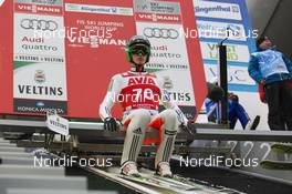 21.11.2015, Klingenthal, Germany (GER): Peter Prevc (SLO) - FIS world cup ski jumping, team HS140, Klingenthal (GER). www.nordicfocus.com. © Domanski/NordicFocus. Every downloaded picture is fee-liable.