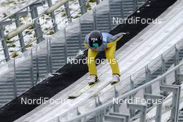 30.01.2015, Hinzenbach, Austria (AUT): Jessica Jerome (USA) - FIS world cup ski jumping ladies, training, Hinzenbach (AUT). www.nordicfocus.com. © Rauschendorfer/NordicFocus. Every downloaded picture is fee-liable.