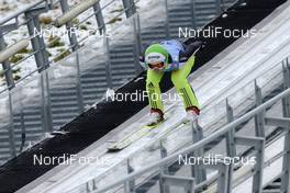 30.01.2015, Hinzenbach, Austria (AUT): Eva Logar (SLO) - FIS world cup ski jumping ladies, training, Hinzenbach (AUT). www.nordicfocus.com. © Rauschendorfer/NordicFocus. Every downloaded picture is fee-liable.