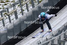 30.01.2015, Hinzenbach, Austria (AUT): Evelyn Insam (ITA) - FIS world cup ski jumping ladies, training, Hinzenbach (AUT). www.nordicfocus.com. © Rauschendorfer/NordicFocus. Every downloaded picture is fee-liable.