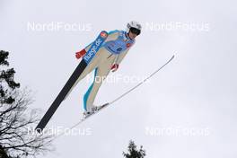30.01.2015, Hinzenbach, Austria (AUT): Abby Hughes (USA) - FIS world cup ski jumping ladies, training, Hinzenbach (AUT). www.nordicfocus.com. © Rauschendorfer/NordicFocus. Every downloaded picture is fee-liable.