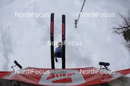 30.01.2015, Hinzenbach, Austria (AUT): Michaela Rajnochova (CZE) - FIS world cup ski jumping ladies, training, Hinzenbach (AUT). www.nordicfocus.com. © Rauschendorfer/NordicFocus. Every downloaded picture is fee-liable.