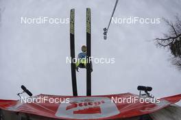 30.01.2015, Hinzenbach, Austria (AUT):  Eva Logar (SLO) - FIS world cup ski jumping ladies, training, Hinzenbach (AUT). www.nordicfocus.com. © Rauschendorfer/NordicFocus. Every downloaded picture is fee-liable.