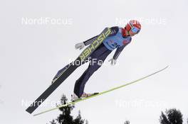 30.01.2015, Hinzenbach, Austria (AUT): Ulrike Graessler (GER) - FIS world cup ski jumping ladies, training, Hinzenbach (AUT). www.nordicfocus.com. © Rauschendorfer/NordicFocus. Every downloaded picture is fee-liable.