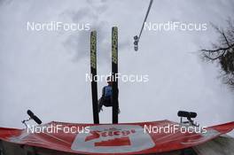 30.01.2015, Hinzenbach, Austria (AUT): Ulrike Graessler (GER) - FIS world cup ski jumping ladies, training, Hinzenbach (AUT). www.nordicfocus.com. © Rauschendorfer/NordicFocus. Every downloaded picture is fee-liable.