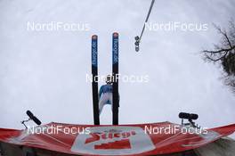30.01.2015, Hinzenbach, Austria (AUT): Coline Mattel (FRA)  - FIS world cup ski jumping ladies, training, Hinzenbach (AUT). www.nordicfocus.com. © Rauschendorfer/NordicFocus. Every downloaded picture is fee-liable.