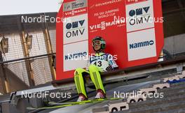13.03.2015, Oslo, Norway (NOR): Eva Logar (SLO), Fischer - FIS world cup ski jumping ladies, individual HS134, Oslo (NOR). www.nordicfocus.com. © Laiho/NordicFocus. Every downloaded picture is fee-liable.