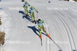 05.12.2015, Livigno, Italy (ITA): Marek Pazdersky (CZE), Jan Svoboda (CZE), Tomas Jakoubek (CZE), (l-r) - Ski Classics La Sgambeda, Prologue ProTeam Tempo, Livigno (ITA). www.nordicfocus.com. © Rauschendorfer/NordicFocus. Every downloaded picture is fee-liable.