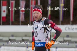10.01.2016, Ruhpolding, Germany (GER): Simon Eder (AUT) -  IBU world cup biathlon, mass men, Ruhpolding replacing Oberhof (GER). www.nordicfocus.com. © Manzoni/NordicFocus. Every downloaded picture is fee-liable.