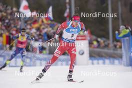 09.01.2016, Ruhpolding, Germany (GER): Emil Hegle Svendsen (NOR) -  IBU world cup biathlon, pursuit men, Ruhpolding replacing Oberhof (GER). www.nordicfocus.com. © Manzoni/NordicFocus. Every downloaded picture is fee-liable.