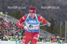 09.01.2016, Ruhpolding, Germany (GER): Emil Hegle Svendsen (NOR) -  IBU world cup biathlon, pursuit men, Ruhpolding replacing Oberhof (GER). www.nordicfocus.com. © Manzoni/NordicFocus. Every downloaded picture is fee-liable.