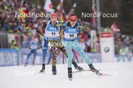 09.01.2016, Ruhpolding, Germany (GER): Dmitro Pidruchny (UKR) -  IBU world cup biathlon, pursuit men, Ruhpolding replacing Oberhof (GER). www.nordicfocus.com. © Manzoni/NordicFocus. Every downloaded picture is fee-liable.