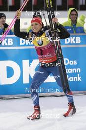 09.01.2016, Ruhpolding, Germany (GER): Gabriela Soukalova (CZE) -  IBU world cup biathlon, pursuit women, Ruhpolding replacing Oberhof (GER). www.nordicfocus.com. © Manzoni/NordicFocus. Every downloaded picture is fee-liable.