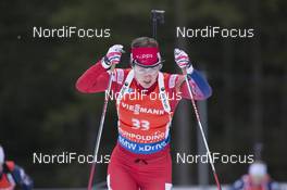 09.01.2016, Ruhpolding, Germany (GER): Synnoeve Solemdal (NOR) -  IBU world cup biathlon, pursuit women, Ruhpolding replacing Oberhof (GER). www.nordicfocus.com. © Manzoni/NordicFocus. Every downloaded picture is fee-liable.