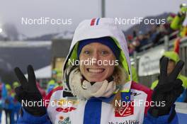 09.01.2016, Ruhpolding, Germany (GER): Enora Latuilliere (FRA) -  IBU world cup biathlon, pursuit women, Ruhpolding replacing Oberhof (GER). www.nordicfocus.com. © Manzoni/NordicFocus. Every downloaded picture is fee-liable.