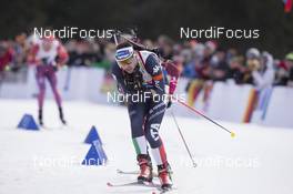 08.01.2016, Ruhpolding, Germany (GER): Dominik Windisch (ITA) -  IBU world cup biathlon, sprint men, Ruhpolding replacing Oberhof (GER). www.nordicfocus.com. © Manzoni/NordicFocus. Every downloaded picture is fee-liable.