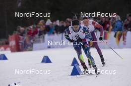 08.01.2016, Ruhpolding, Germany (GER): Jean Guillaume Beatrix (FRA) -  IBU world cup biathlon, sprint men, Ruhpolding replacing Oberhof (GER). www.nordicfocus.com. © Manzoni/NordicFocus. Every downloaded picture is fee-liable.