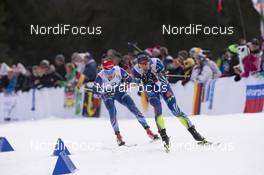 08.01.2016, Ruhpolding, Germany (GER): Quentin Fillon Maillet (FRA) -  IBU world cup biathlon, sprint men, Ruhpolding replacing Oberhof (GER). www.nordicfocus.com. © Manzoni/NordicFocus. Every downloaded picture is fee-liable.