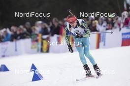 08.01.2016, Ruhpolding, Germany (GER): Oleksander Zhyrnyi (UKR) -  IBU world cup biathlon, sprint men, Ruhpolding replacing Oberhof (GER). www.nordicfocus.com. © Manzoni/NordicFocus. Every downloaded picture is fee-liable.