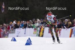 08.01.2016, Ruhpolding, Germany (GER): Benedikt Doll (GER) -  IBU world cup biathlon, sprint men, Ruhpolding replacing Oberhof (GER). www.nordicfocus.com. © Manzoni/NordicFocus. Every downloaded picture is fee-liable.