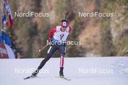 08.01.2016, Ruhpolding, Germany (GER): Nathan Smith (CAN) -  IBU world cup biathlon, sprint men, Ruhpolding replacing Oberhof (GER). www.nordicfocus.com. © Manzoni/NordicFocus. Every downloaded picture is fee-liable.