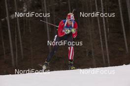 08.01.2016, Ruhpolding, Germany (GER): Sarah Beaudry (CAN) -  IBU world cup biathlon, sprint women, Ruhpolding replacing Oberhof (GER). www.nordicfocus.com. © Manzoni/NordicFocus. Every downloaded picture is fee-liable.