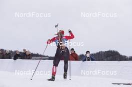 07.01.2016, Ruhpolding, Germany (GER): Sarah Beaudry (CAN) -  IBU world cup biathlon, training, Ruhpolding replacing Oberhof (GER). www.nordicfocus.com. © Manzoni/NordicFocus. Every downloaded picture is fee-liable.