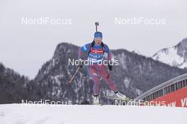 07.01.2016, Ruhpolding, Germany (GER): Ekaterina Yurlova (RUS) -  IBU world cup biathlon, training, Ruhpolding replacing Oberhof (GER). www.nordicfocus.com. © Manzoni/NordicFocus. Every downloaded picture is fee-liable.