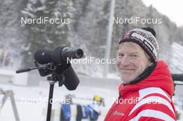 07.01.2016, Ruhpolding, Germany (GER): Matthias Ahrens (GER) coach team Canada -  IBU world cup biathlon, training, Ruhpolding replacing Oberhof (GER). www.nordicfocus.com. © Manzoni/NordicFocus. Every downloaded picture is fee-liable.