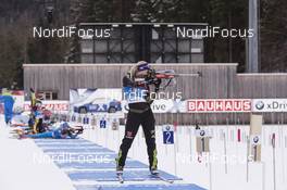07.01.2016, Ruhpolding, Germany (GER): Miriam Goessner (GER) -  IBU world cup biathlon, training, Ruhpolding replacing Oberhof (GER). www.nordicfocus.com. © Manzoni/NordicFocus. Every downloaded picture is fee-liable.