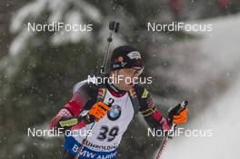 13.01.2016, Ruhpolding, Germany (GER): Sven Grossegger (AUT) -  IBU world cup biathlon, individual men, Ruhpolding (GER). www.nordicfocus.com. © Manzoni/NordicFocus. Every downloaded picture is fee-liable.