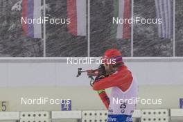 13.01.2016, Ruhpolding, Germany (GER): Lowell Bailey (USA) -  IBU world cup biathlon, individual men, Ruhpolding (GER). www.nordicfocus.com. © Manzoni/NordicFocus. Every downloaded picture is fee-liable.